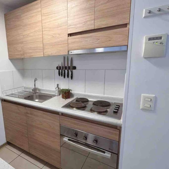 Apartamento Apartamento Estilo Boho Chic 200m Metro La Cisterna Con Estacionamiento Santiago